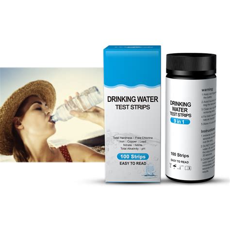 drinking water chlorine test strips